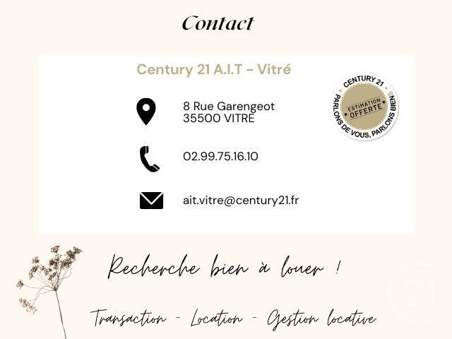 Appartement &agrave; louer - 3 pi&egrave;ces - 61,95 m2 - Etrelles - 35 - BRETAGNE